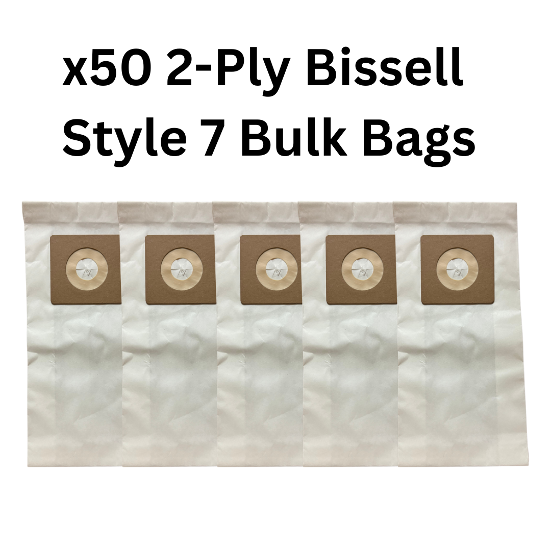 VacBagsUSA® Replacement Vacuum Cleaner Bags For Bissell® Style 7 2-Ply - VacBagsUSA